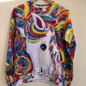 Lisa Frank 90’s Rage On Unicorn Sweatshirt - XS